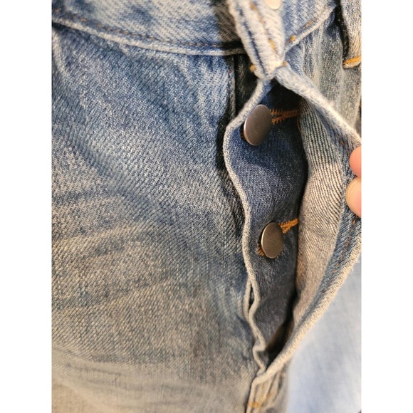 Frame Denim Le Original Size 27 Rose Lake Embroirdered Jeans Straight Leg - Picture 4 of 5